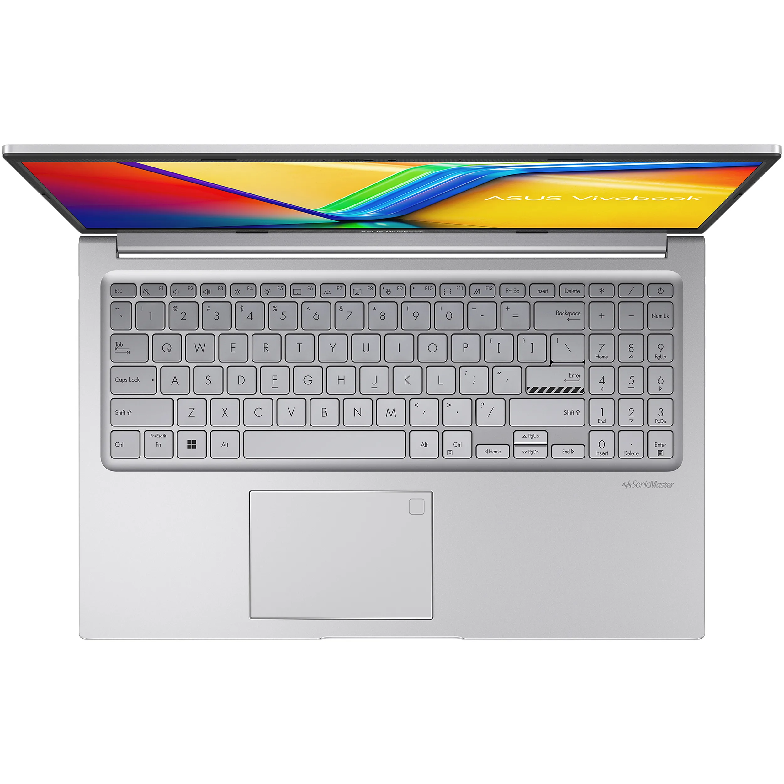 لپ تاپ 15.6 اینچی ایسوس مدل Vivobook 15 F1504VA-NJ081-Core 5 120U-40GB DDR4 3200MHz-2TB SSD-TN-Backlit-Fingerprint - کاستوم شده