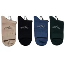 جوراب نیم ساق مردانه ماییلدا مدل پنبه کد 3630-182-1 بسته 4 عددی