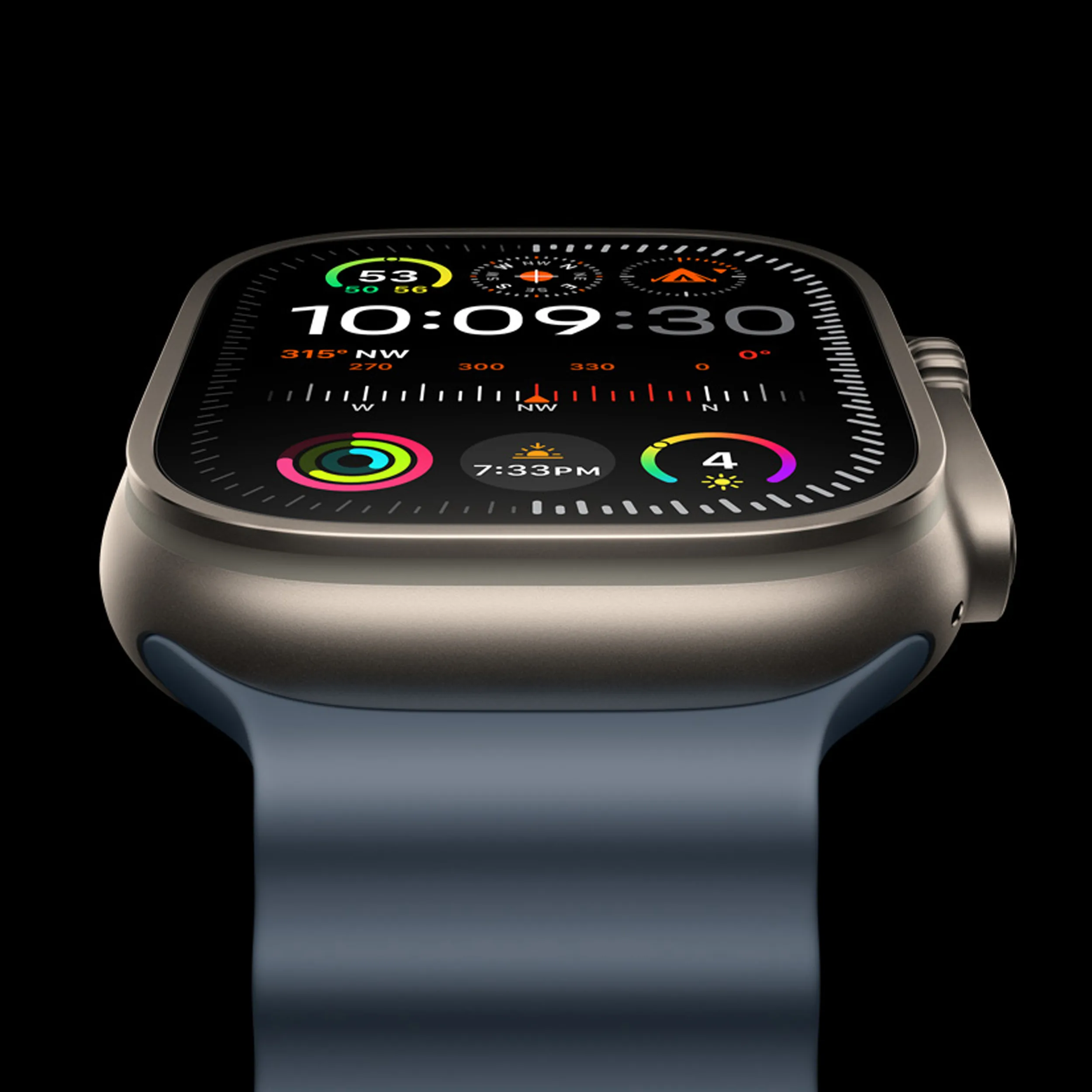 ساعت هوشمند 49 میلی متری اپل مدل Ultra 3 Natural Titanium Case با بند Alpine Loop