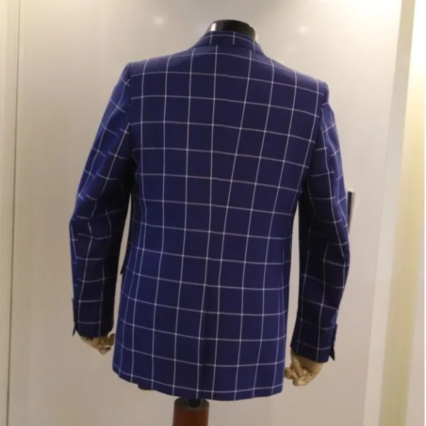 کت تک مردانه مدل MUSTARD CHECK