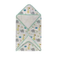 پتو دورپیچ نوزاد مامزکیوتی مدل فیل و زرافه DP-65