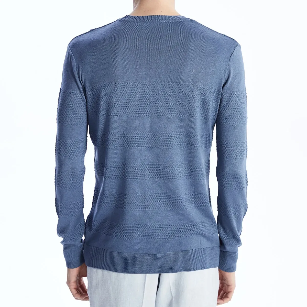 پلیور یقه گرد مردانه ال سی وایکیکی مدل سوپر تریکو سافت