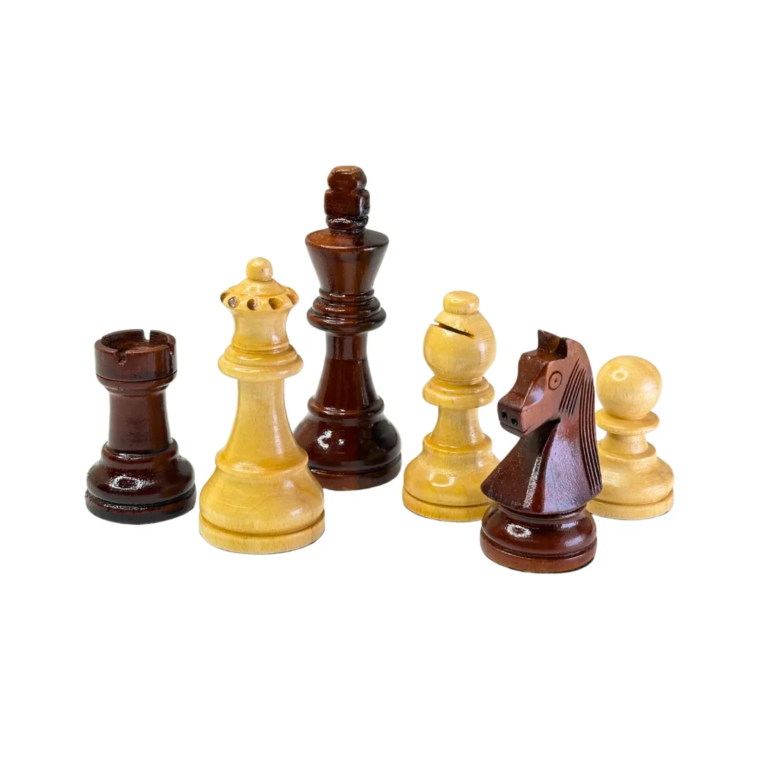 مهره شطرنج مدل مدرن فدراسیونی بسته 34 عددی