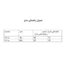 پلیور یقه گرد مردانه مدل راه راه کد 458