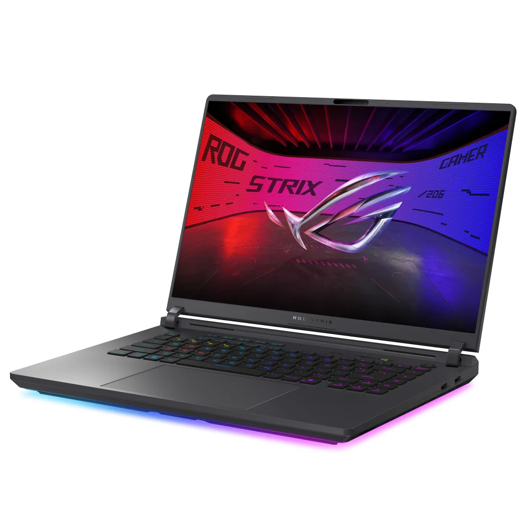 لپ تاپ 16 اینچی ایسوس مدل ROG Strix G16 G615LW-S5158-Core Ultra 9 275HX-64GB DDR5 5600MHz-1TB SSD-RTX5080 16GB-QHD 240Hz به همراه کیف و ماوس - کاستوم شده