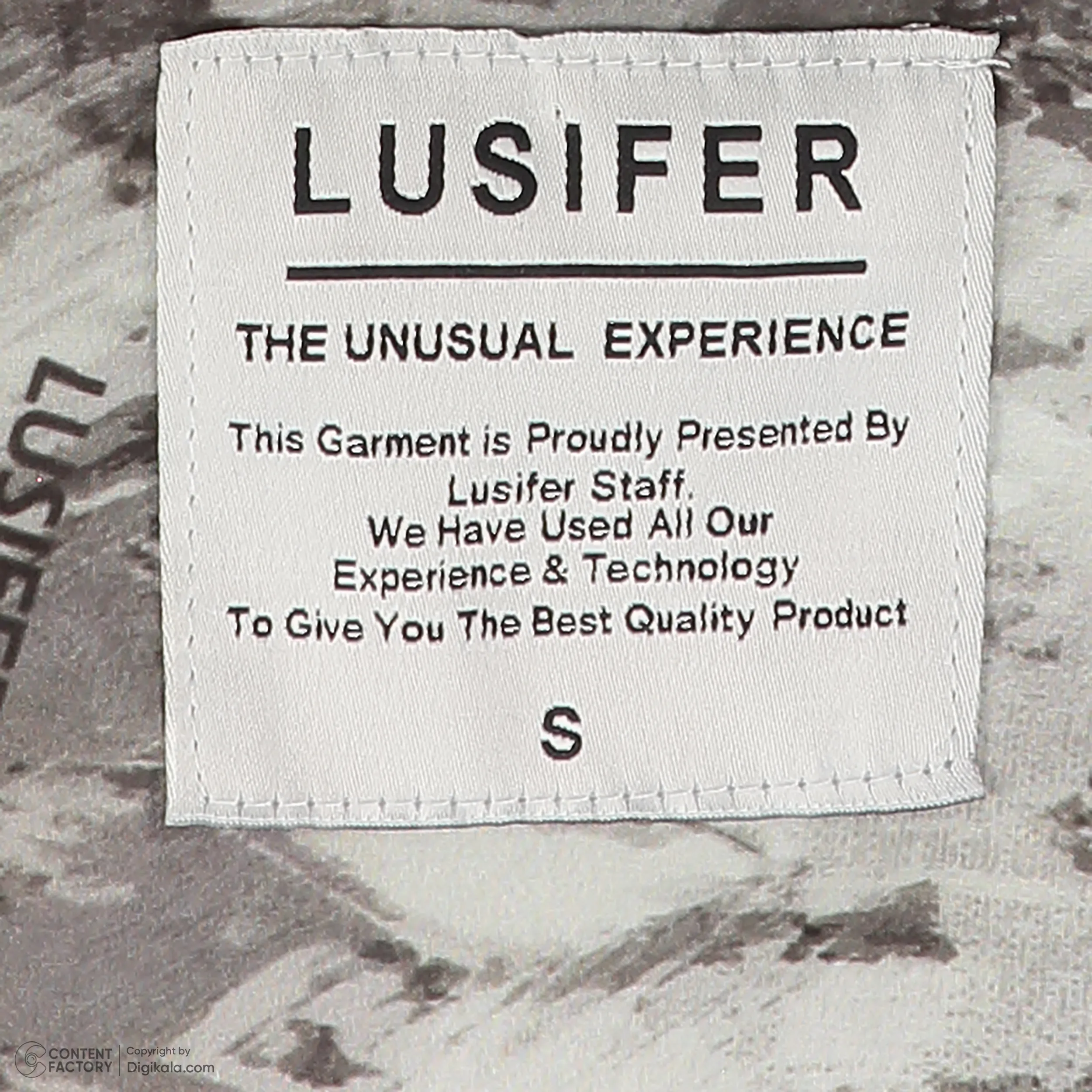 پیراهن آستین کوتاه یقه برگردان مردانه لوسیفر مدل M21270