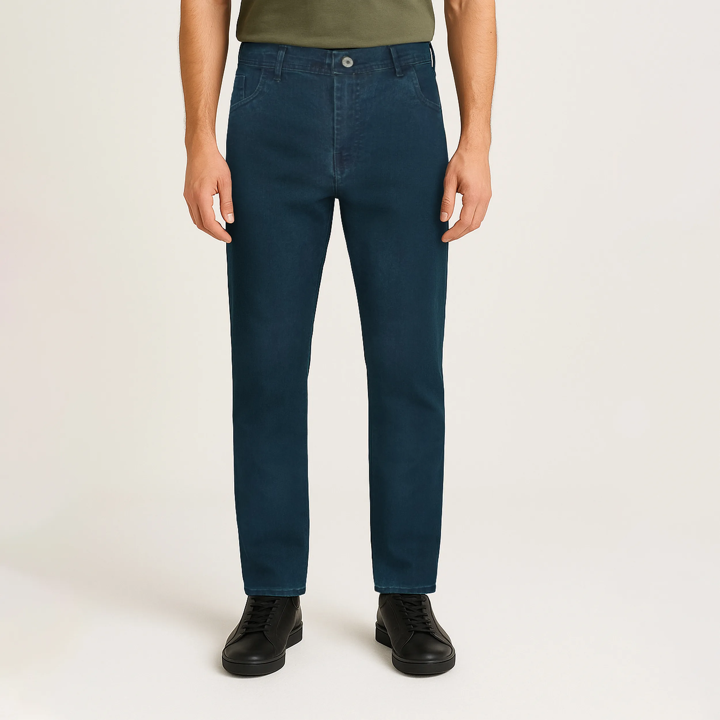 شلوار جین راسته مردانه کد 4