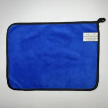 دستمال نظافت خودرو میلان مدل سوپر میکروفایبر پلاس بسته 4 عددی