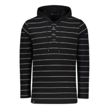 تی‌شرت کلاه‌دار آستین بلند مردانه باینت مدل 830-1