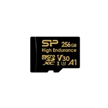 کارت حافظه microSDHC سیلیکون پاور مدل Golden series Superior کلاس 10 استاندارد UHS-I U3 سرعت 100MBps ظرفیت 256 گیگابایت