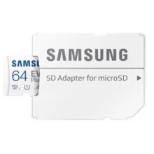 کارت حافظه microSDXC سامسونگ مدل Evo Plus A1 V10 کلاس 10 استاندارد UHS-I U1 سرعت 130MBps به همراه آداپتور SD ظرفیت 64 گیگابایت
