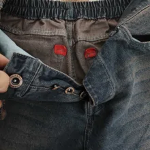 شلوار جین مام فیت مردانه مدل فشن کد k655