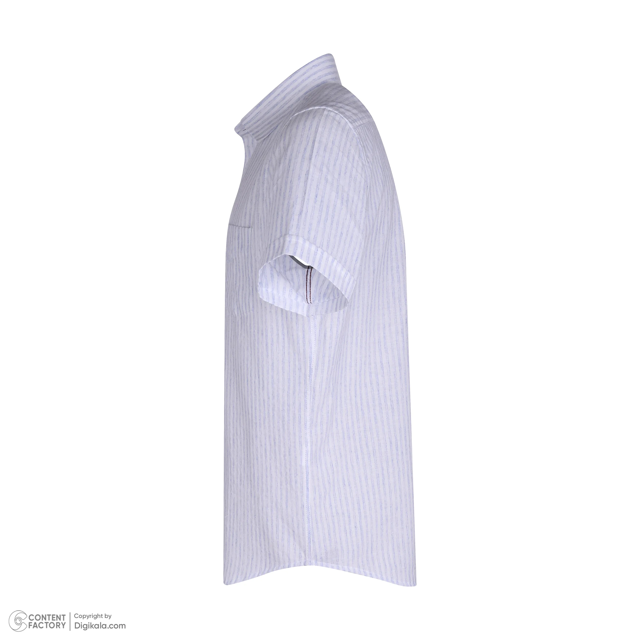 پیراهن آستین کوتاه یقه برگردان مردانه پاتن جامه مدل 04MC8113