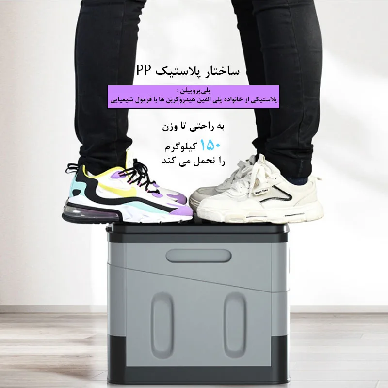 توالت سفری تاشو مدل Folding Portable