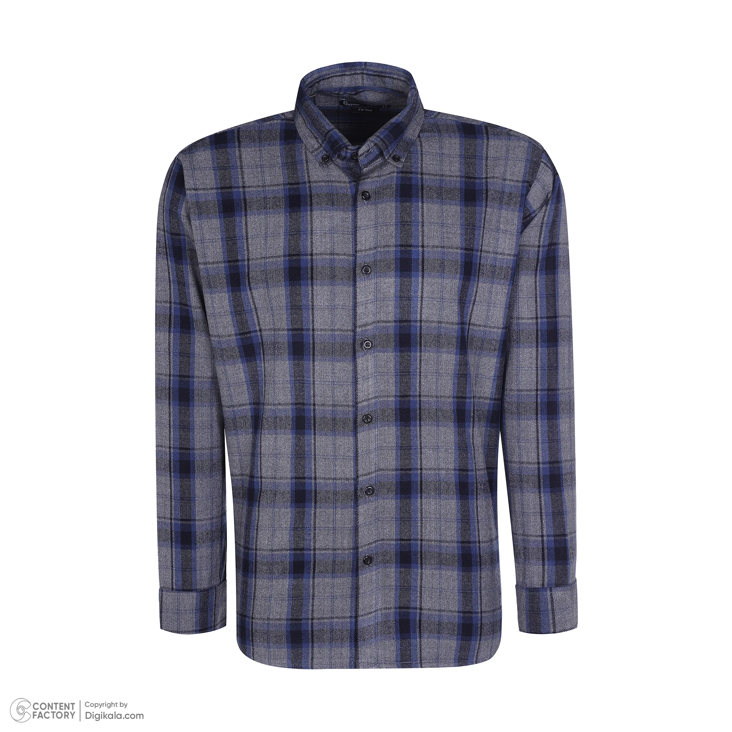 پیراهن آستین بلند مردانه باینت مدل 943-1