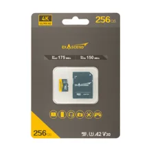 کارت حافظه microSD اکساسند مدل Catalyst کلاس 10 استاندارد UHS-I U3 سرعت 175MBps ظرفیت 256 گیگابایت