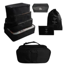 نظم دهنده ساک و چمدان سفری کد 0032 بسته 8 عددی