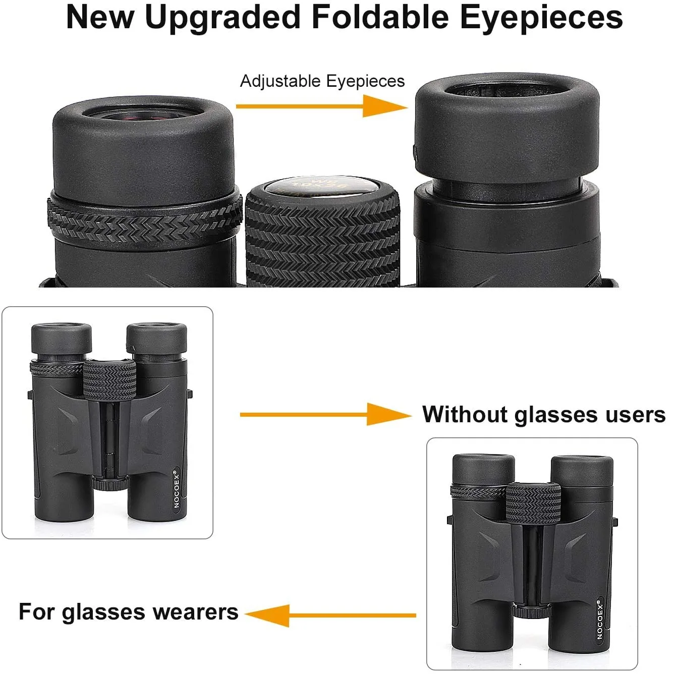 دوربین دوچشمی ناکوایکس مدل ex-6119