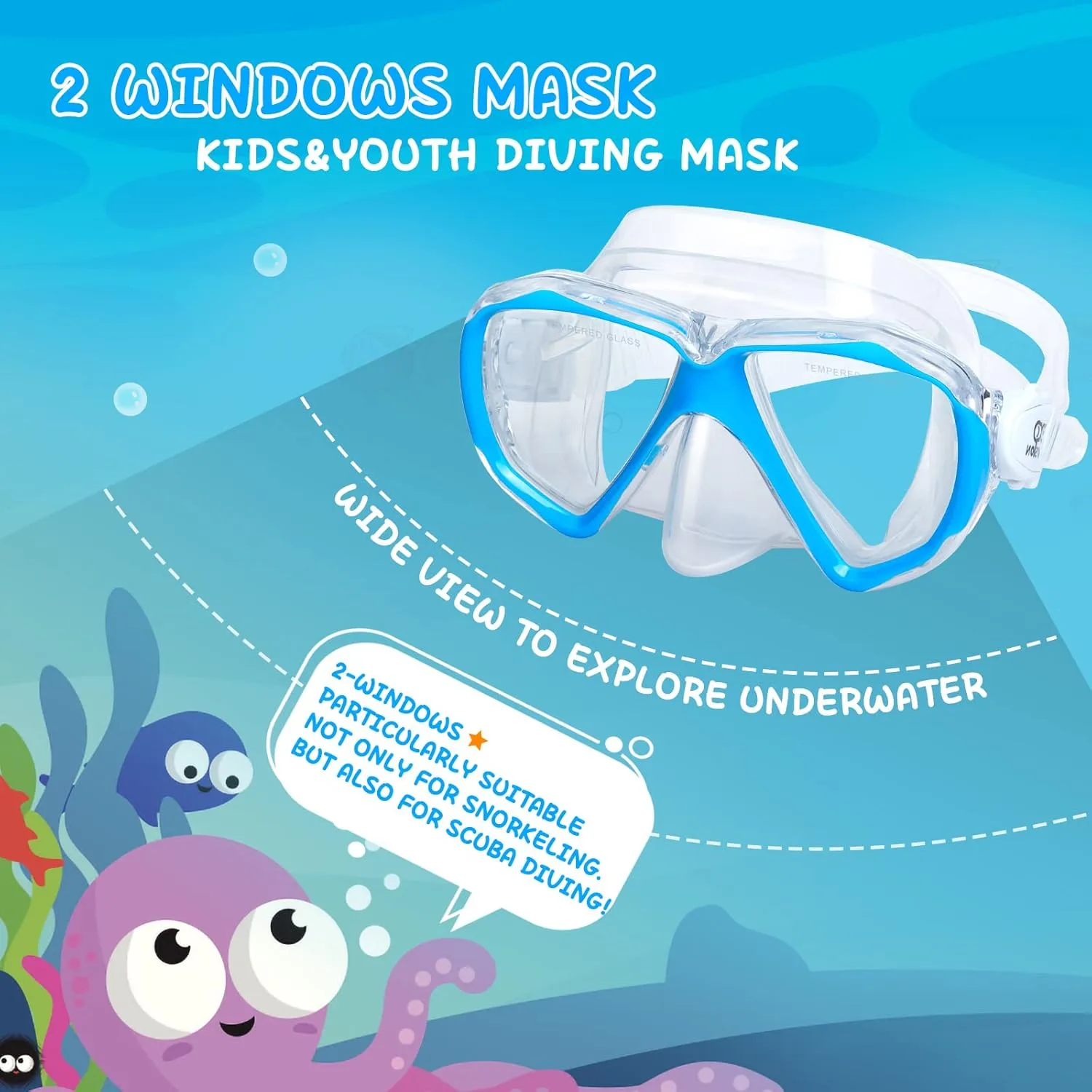 ماسک غواصی مدل EX-2700K