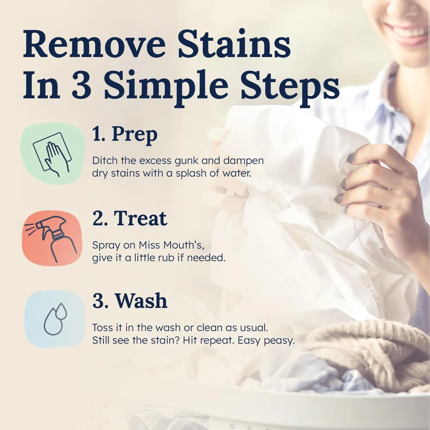 لکه بر لباس میس ماث مدل stain treater حجم ۱۲۰ میلی لیتر