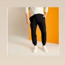 شلوار اسلش مردانه مدل Big2025 رنگ مشکی