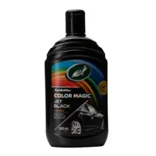 پولیش واکس بدنه خودرو ترتل واکس مدل  COLOR MAGIC JET BLACK حجم 500 میلی لیتر
