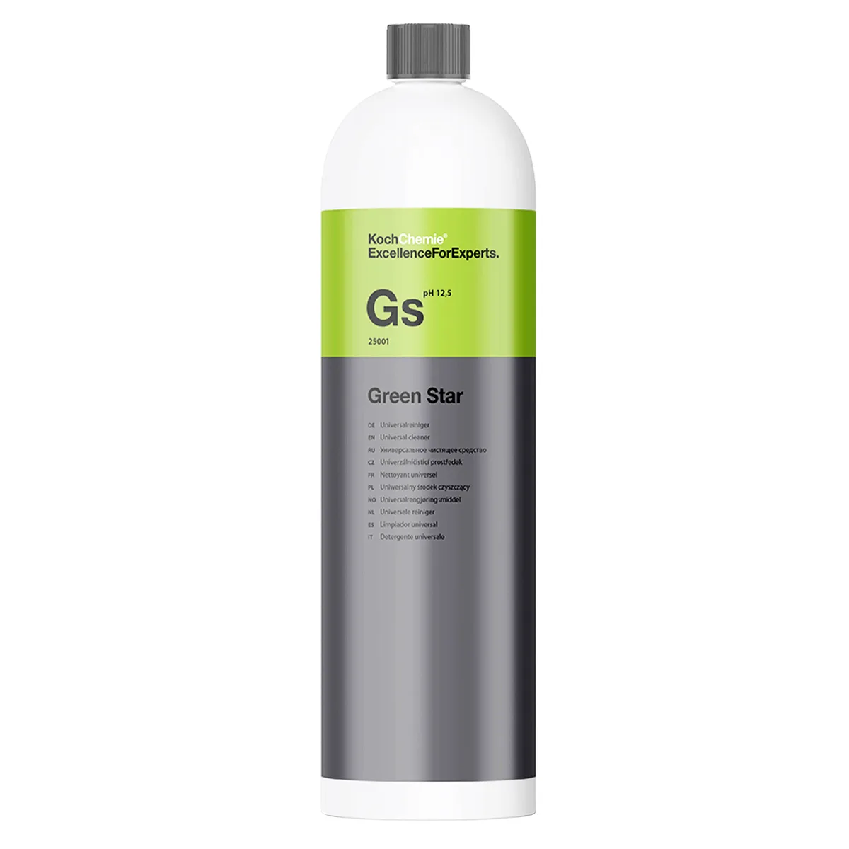 مایع صفرشویی و جرم گیر کخ شیمی مدل Gs Star کد F2022 حجم 1 لیتر