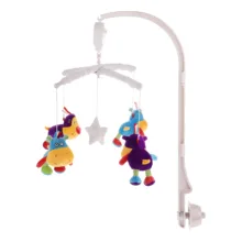 آویز تخت کودک مدل میمون و گاو کد 004