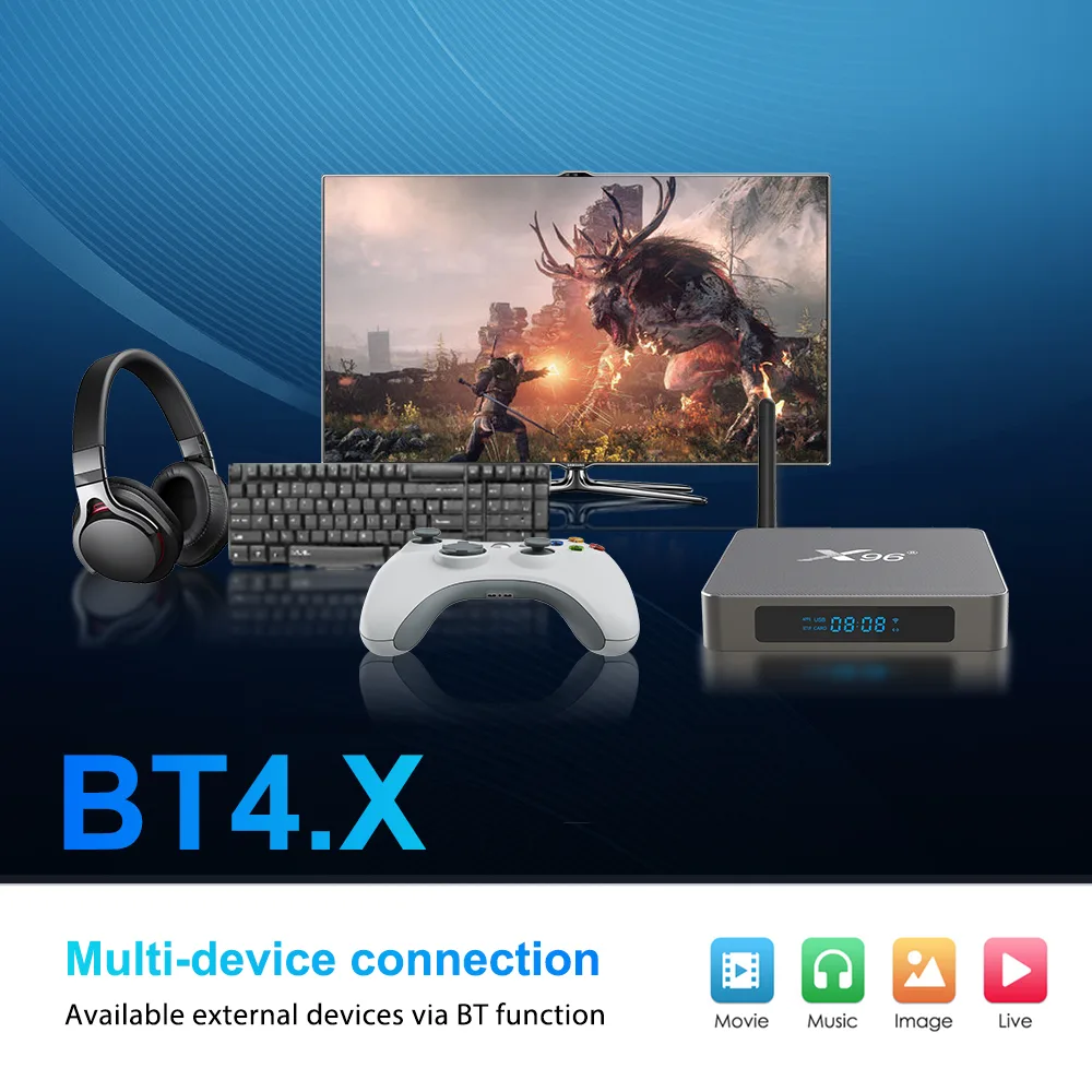 اندروید باکس ايكس96 مدل x96 x6 8/128