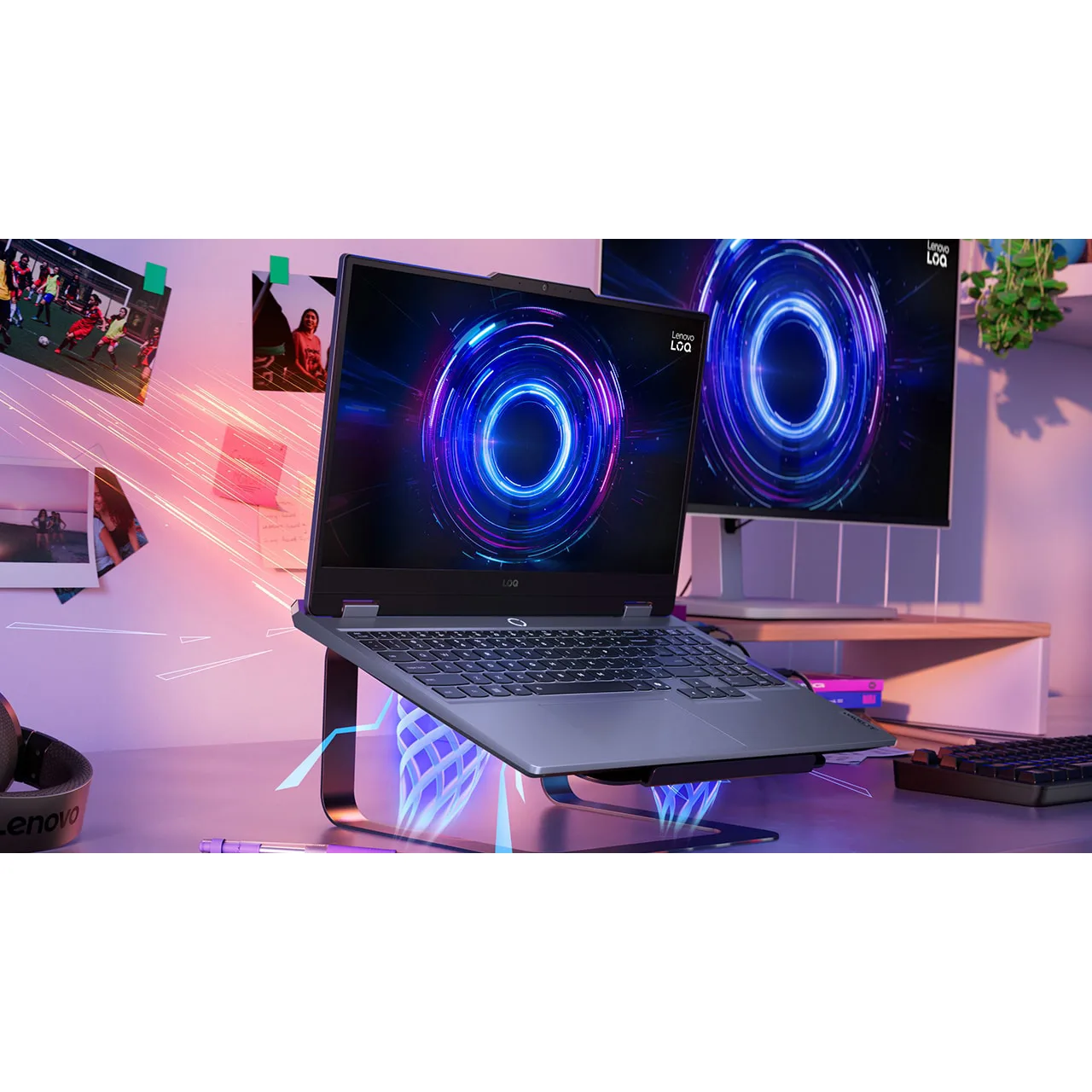 لپ تاپ 15.6 اینچی لنوو مدل LOQ 15IRX10-i7 13700HX-24GB DDR5 4800MHZ-512GB SSD-RTX5060 8GB-FHD 144Hz
