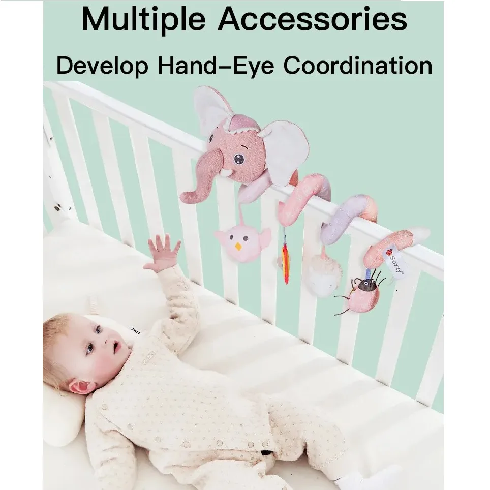 آویز تخت کودک سوزی مدل WLTH21-868 طرح فیل