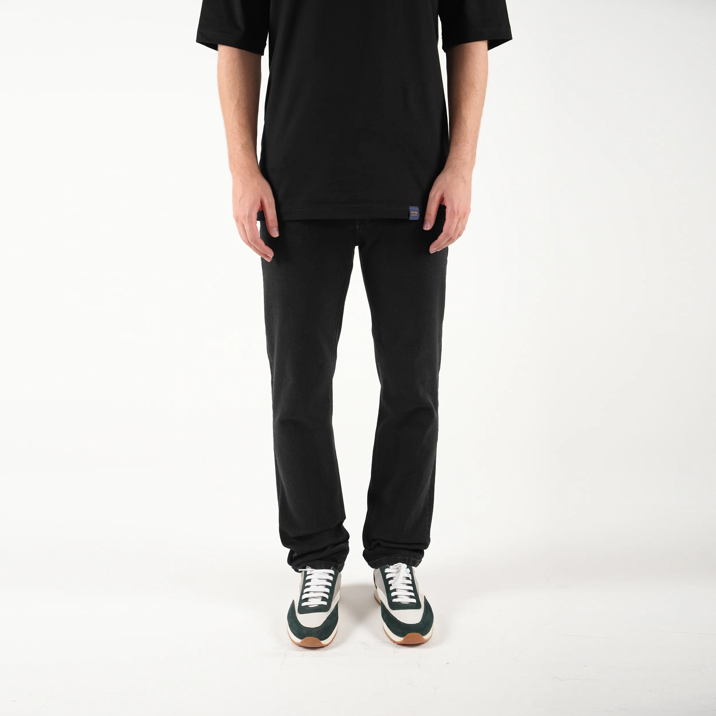 شلوار جین راسته مردانه پاتن جامه مدل 04M718