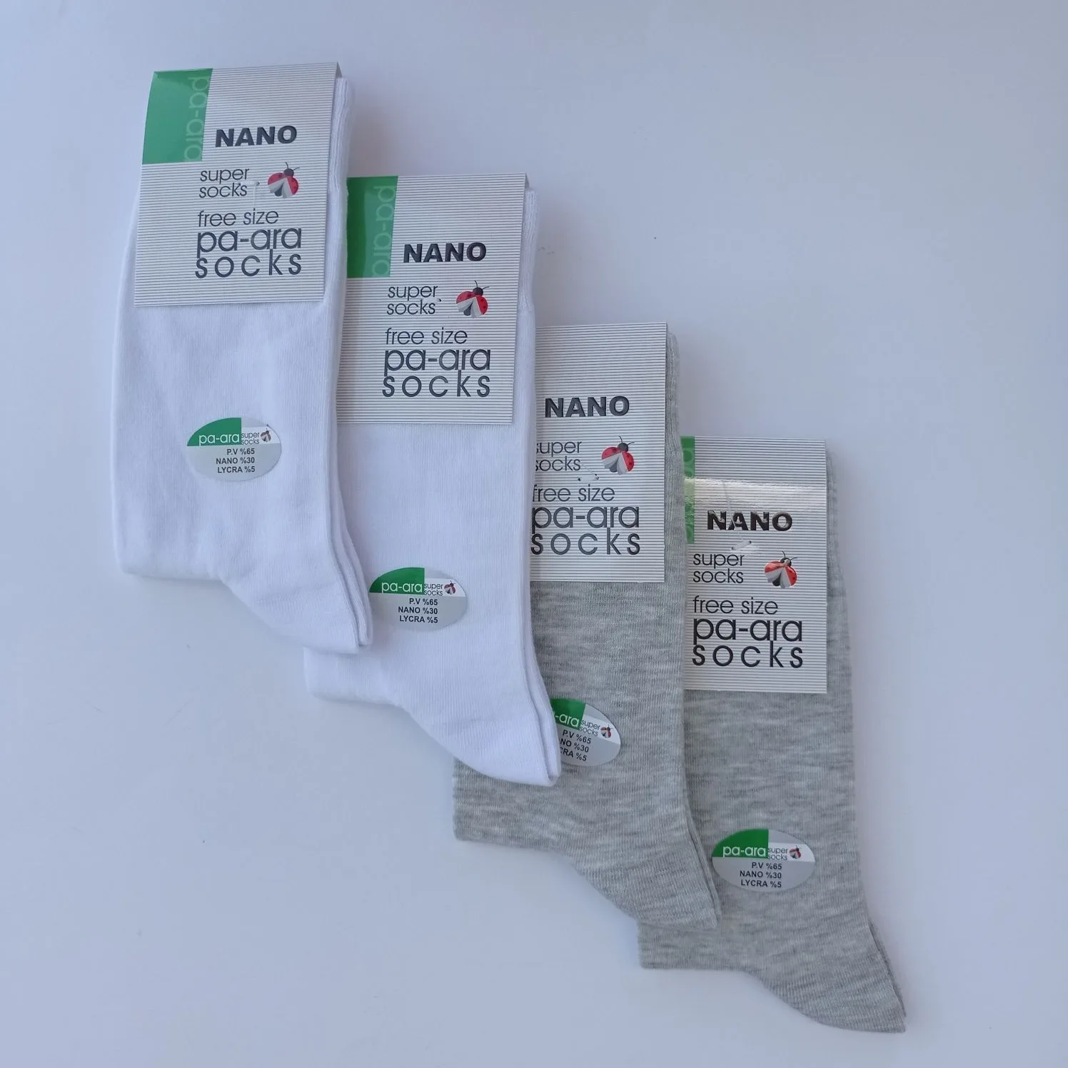 جوراب مردانه پاآرا مدل 200 مجموعه 4 عددی