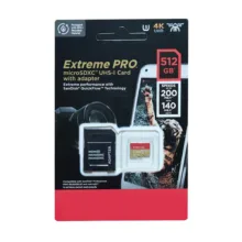 کارت حافظه microSDXCمدل Extreme کلاس A2 استاندارد UHS-I U3 سرعت 200MBps ظرفیت 512 گیگابایت