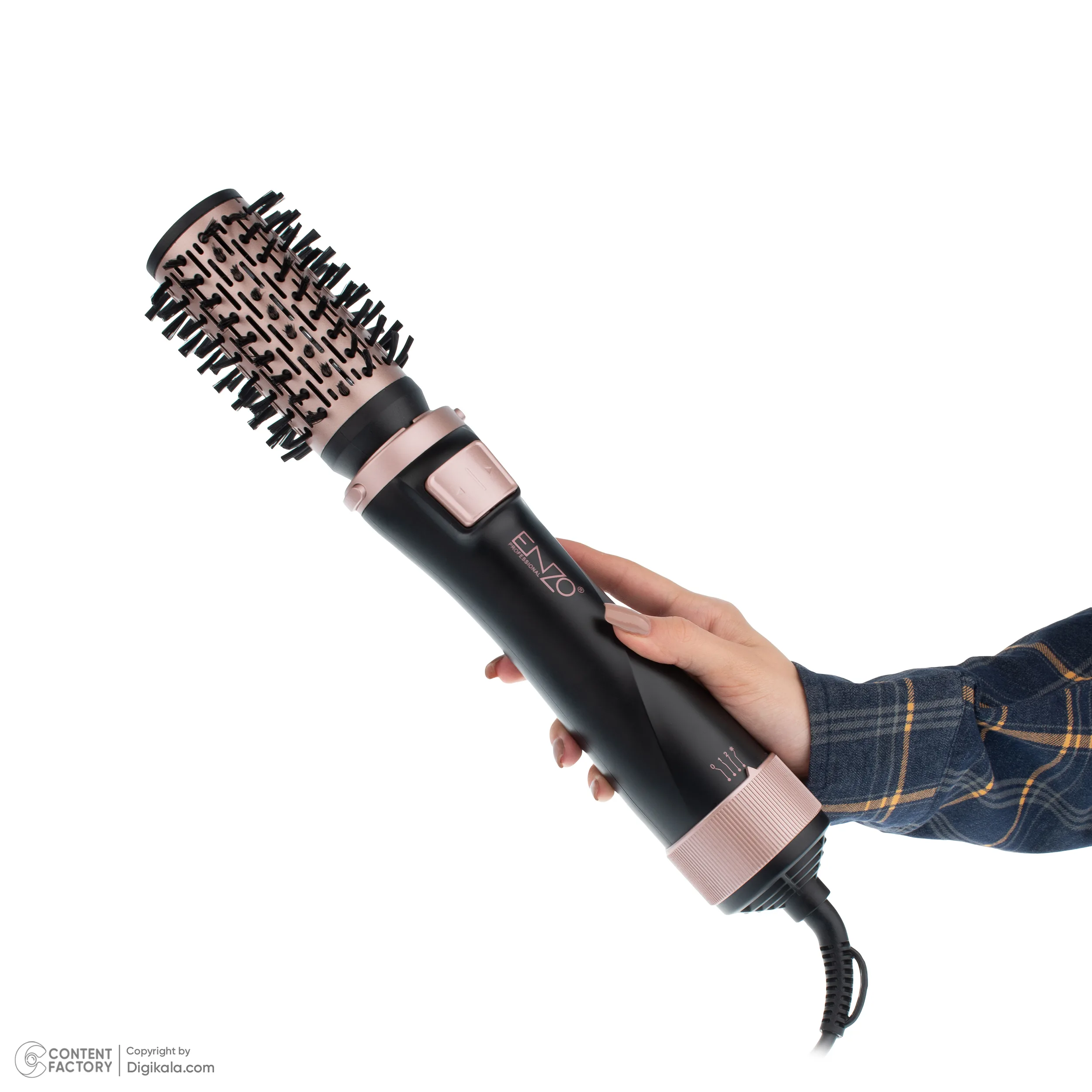 سشوار برس‌دار چرخشی انزو پروفیشینال مدل EN-756