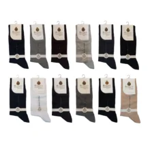 جوراب مردانه بوگارو مدل 706 مجموعه 12 عددی