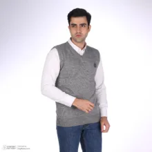 ژیله مردانه تریکو پاییزان مدل J700 ملانژ