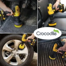 فرچه دیتیلینگ کروکودیل مدل صفرشویی A3 مجموعه 3 عددی