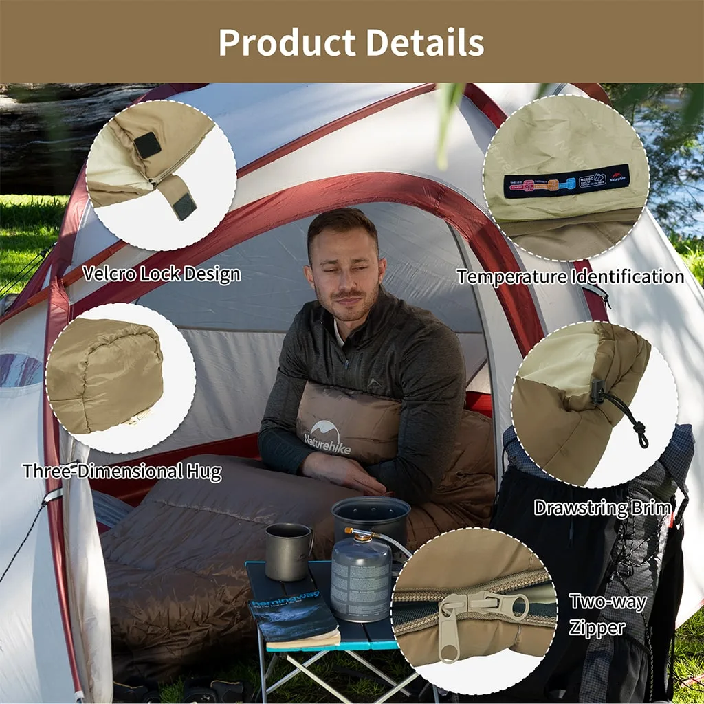 کیسه خواب یک نفره نیچرهایک مدل MJ300 کد CNK2300SD014