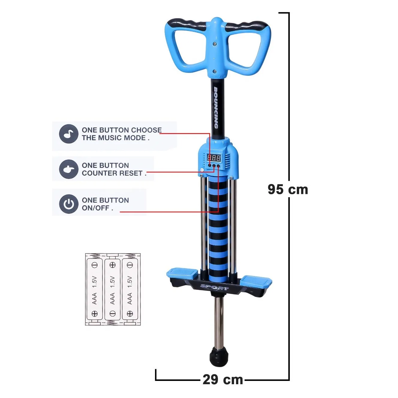 اسکوتر کودک مدل 658B ظرفیت وزنی 20 تا 35 کیلوگرم کیلوگرم