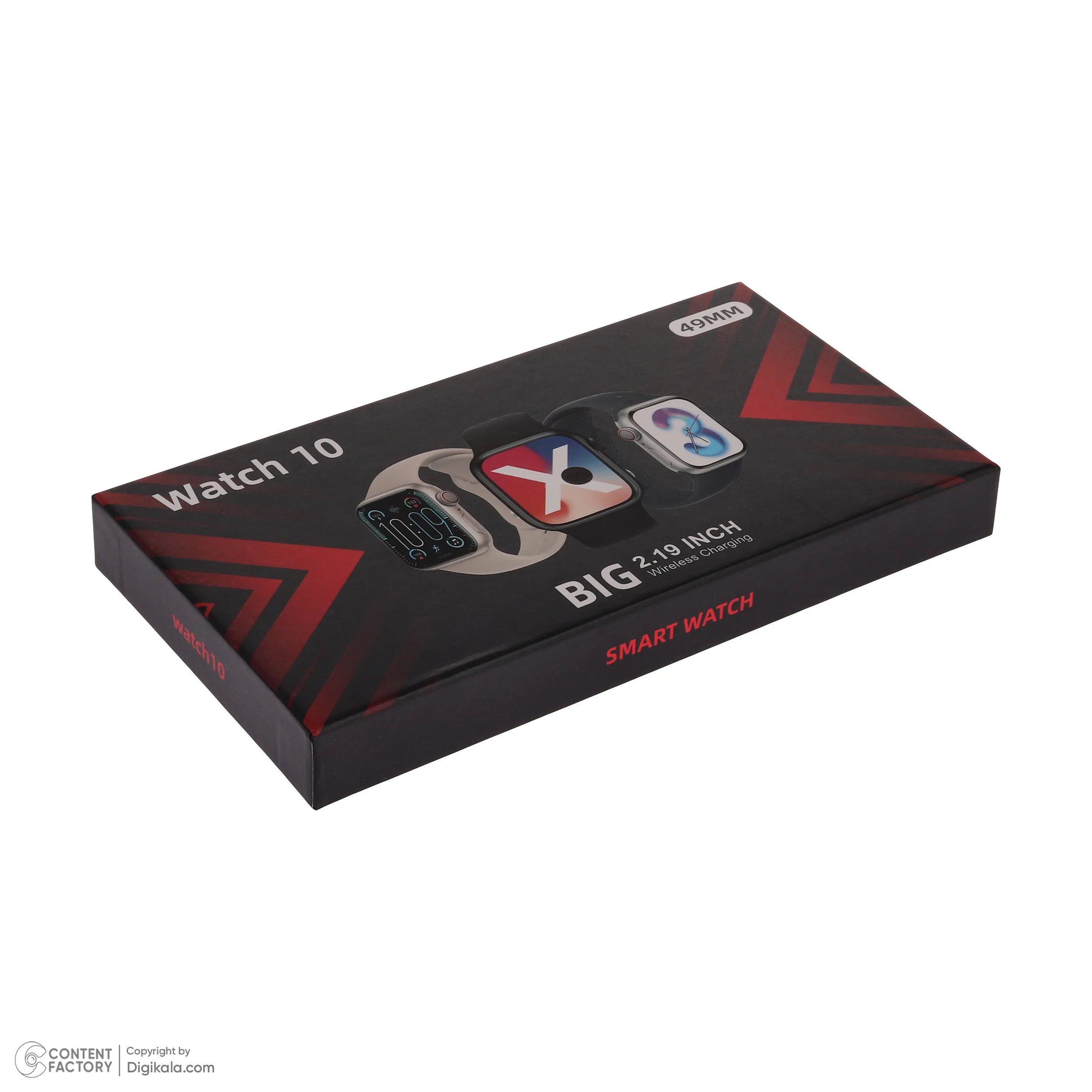 ساعت هوشمند 49 میلی متری مدل Watch 10 بند سیلیکون