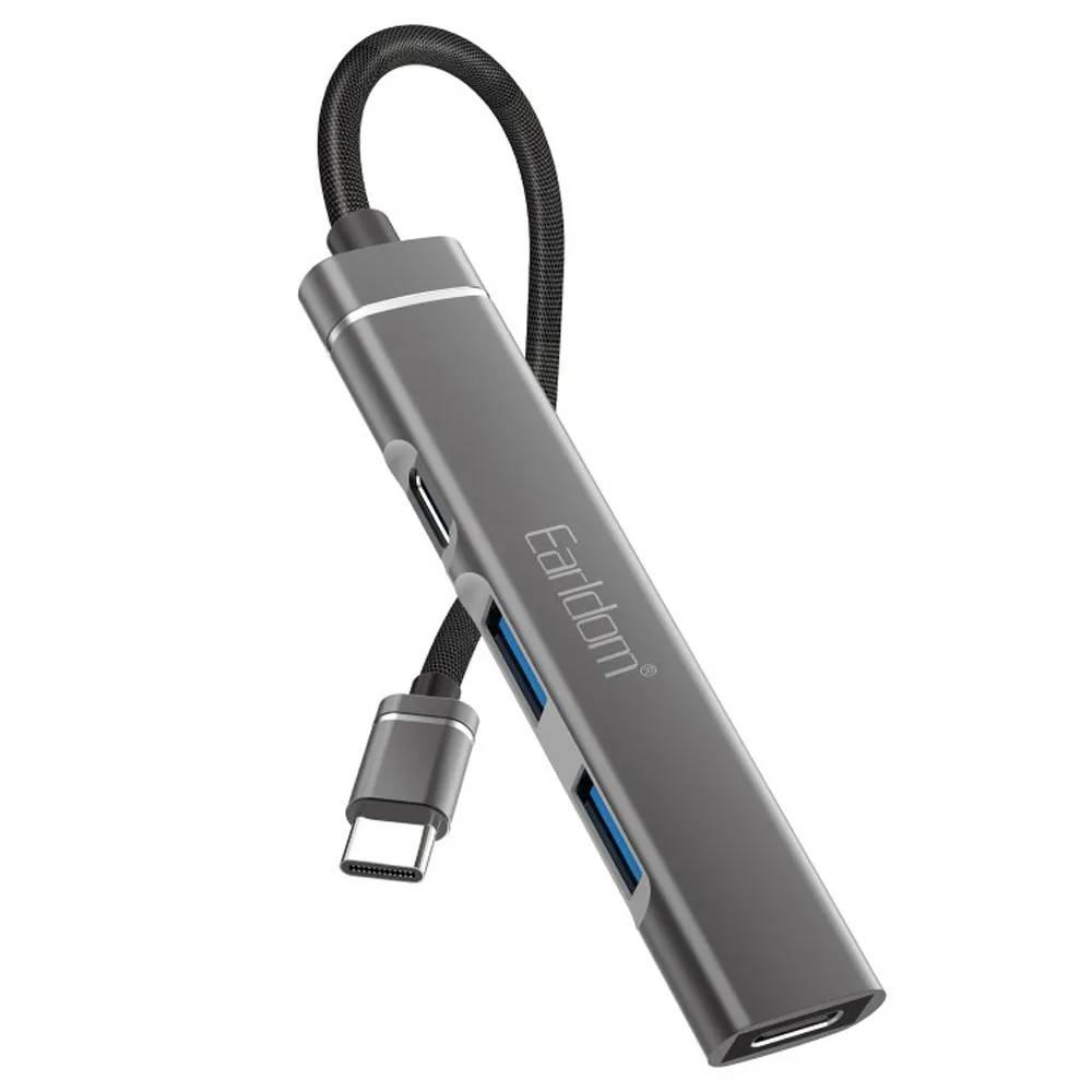 هاب 4 پورت USB-C ارلدام مدل HUB19