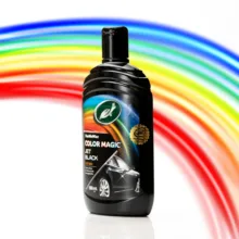 پولیش واکس بدنه خودرو ترتل واکس مدل COLOR MAGIC JET BLACK حجم 500 میلی لیتر
