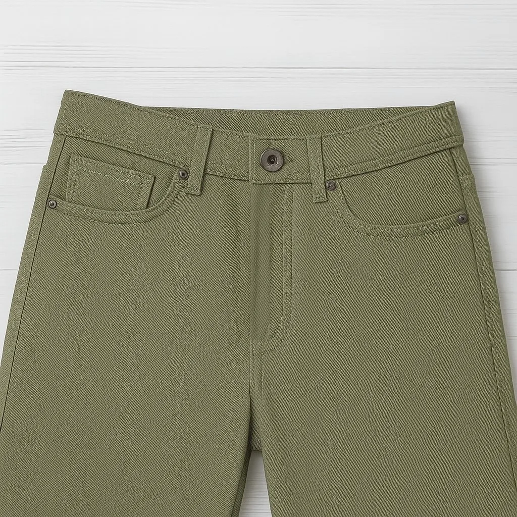 شلوار مام استایل مردانه مدل کتان کجراه کد sh128