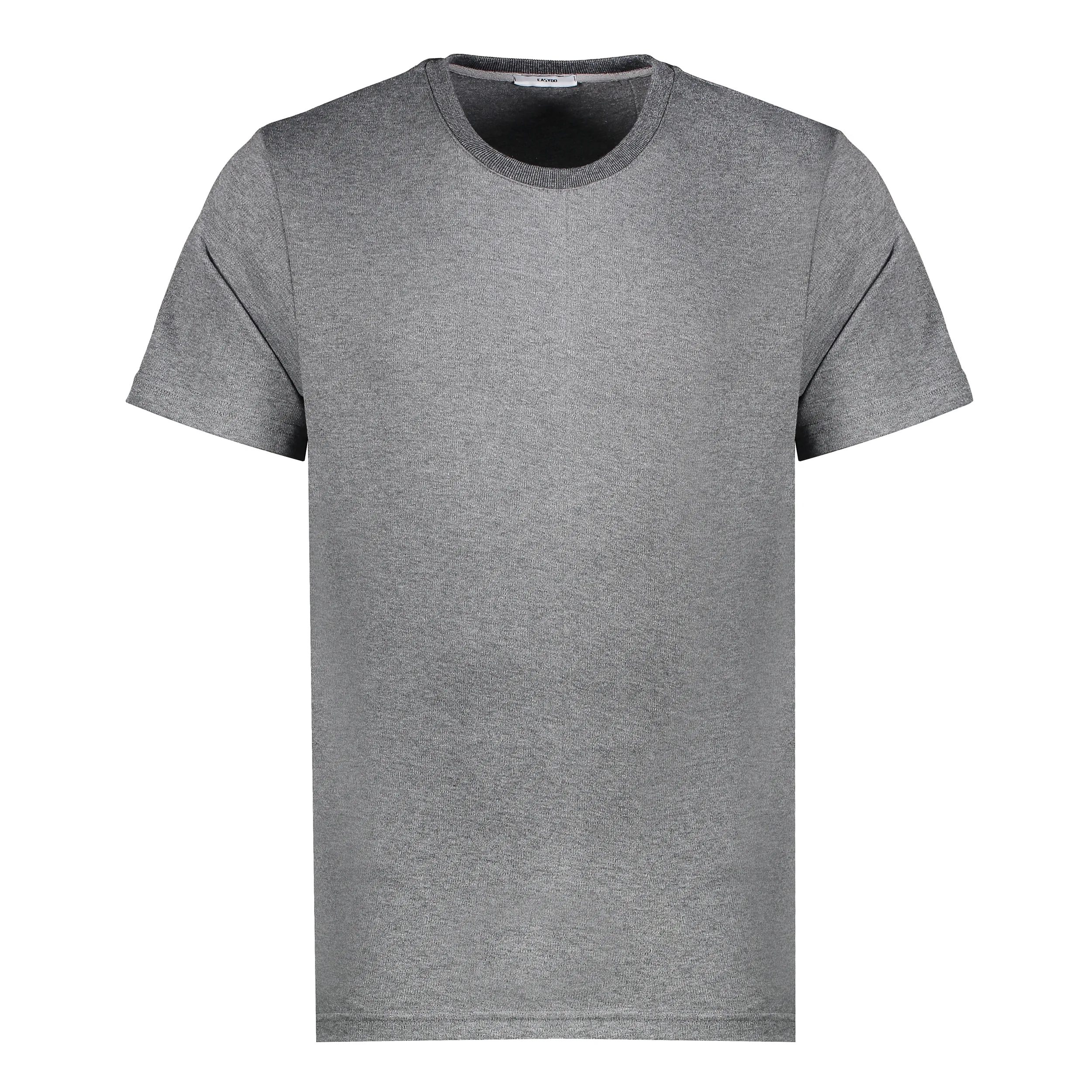 تی شرت آستین کوتاه مردانه ایزی دو مدل 0177 رنگ دودی