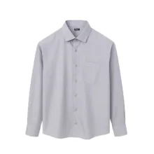 پیراهن آستین بلند یقه برگردان مردانه پولو مدل کلاسیک