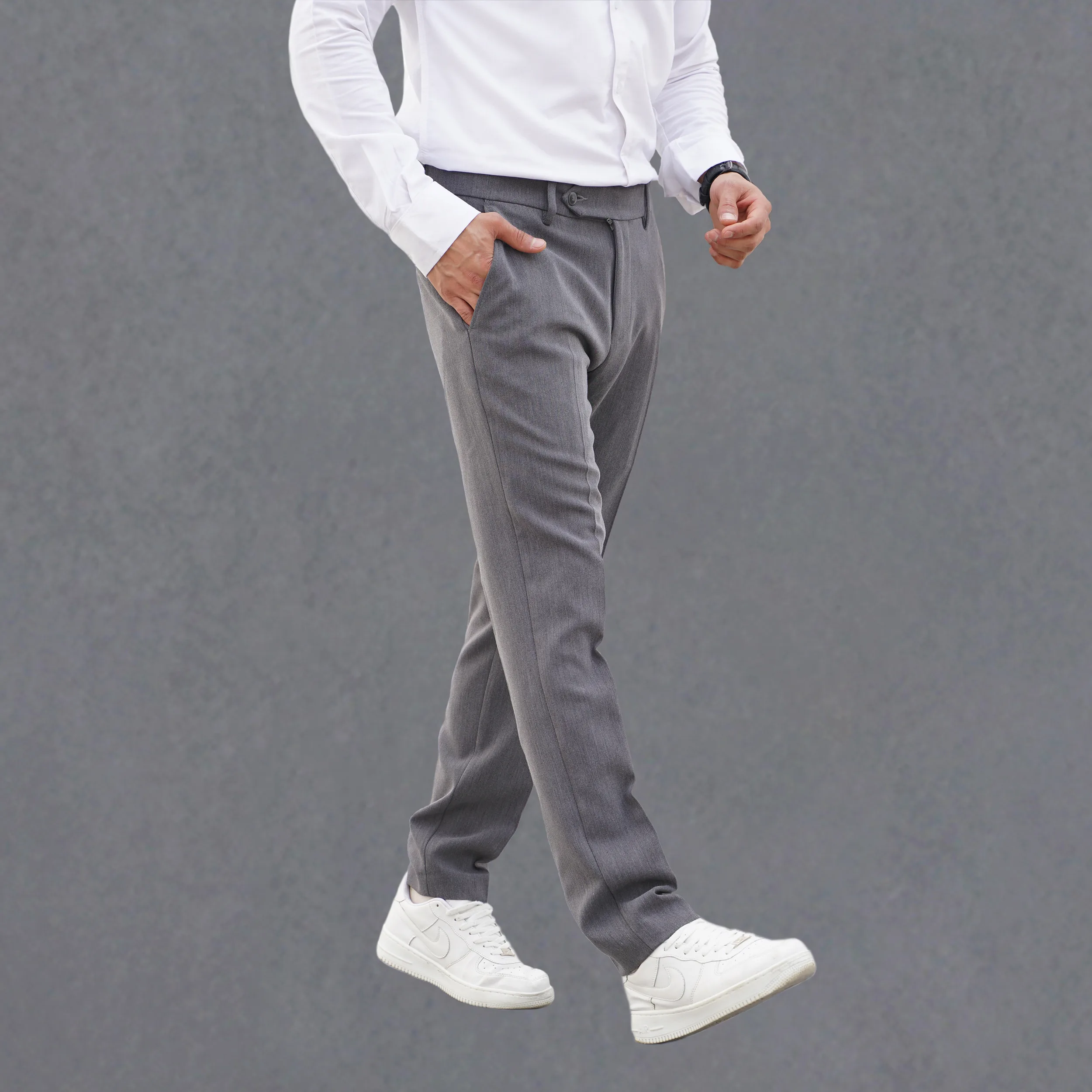 شلوار پارچه‌ای راسته مردانه مدل 1172-093