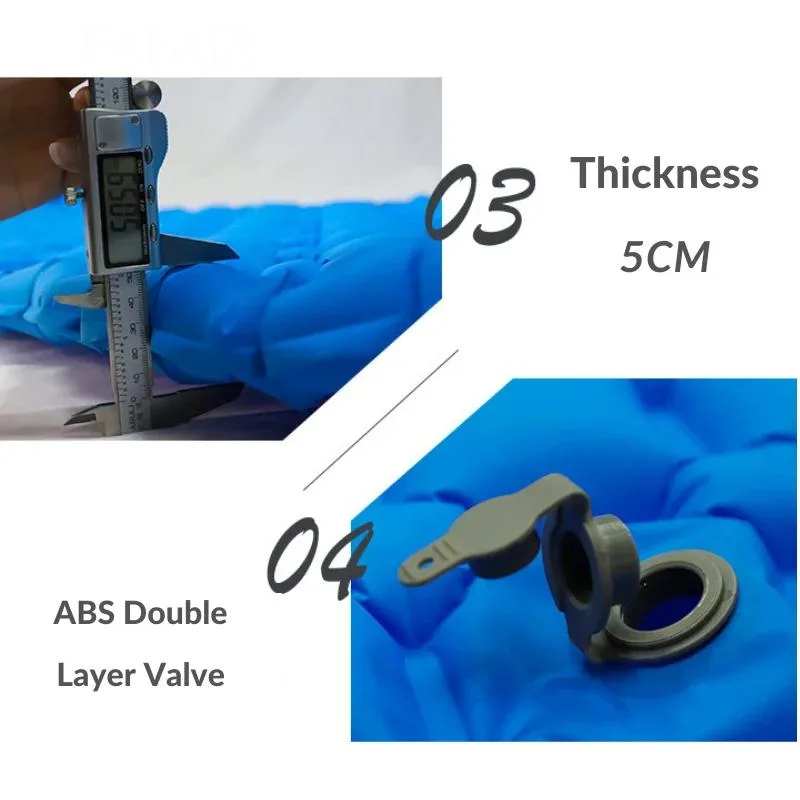 زیرانداز بادی دو نفره نیچرهایک مدل NH19Z055-P/New