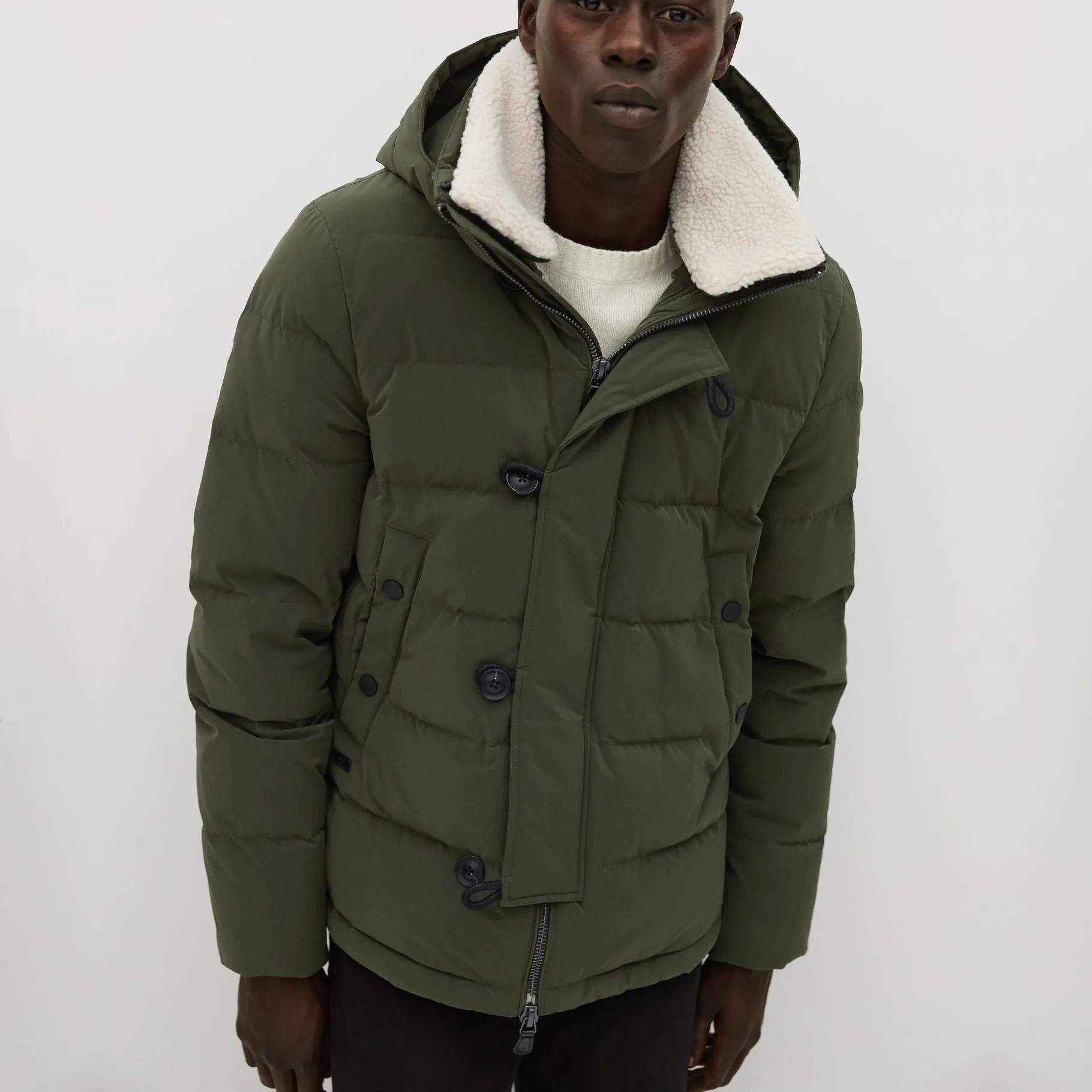 کاپشن مردانه مانگو مدل KH704COT