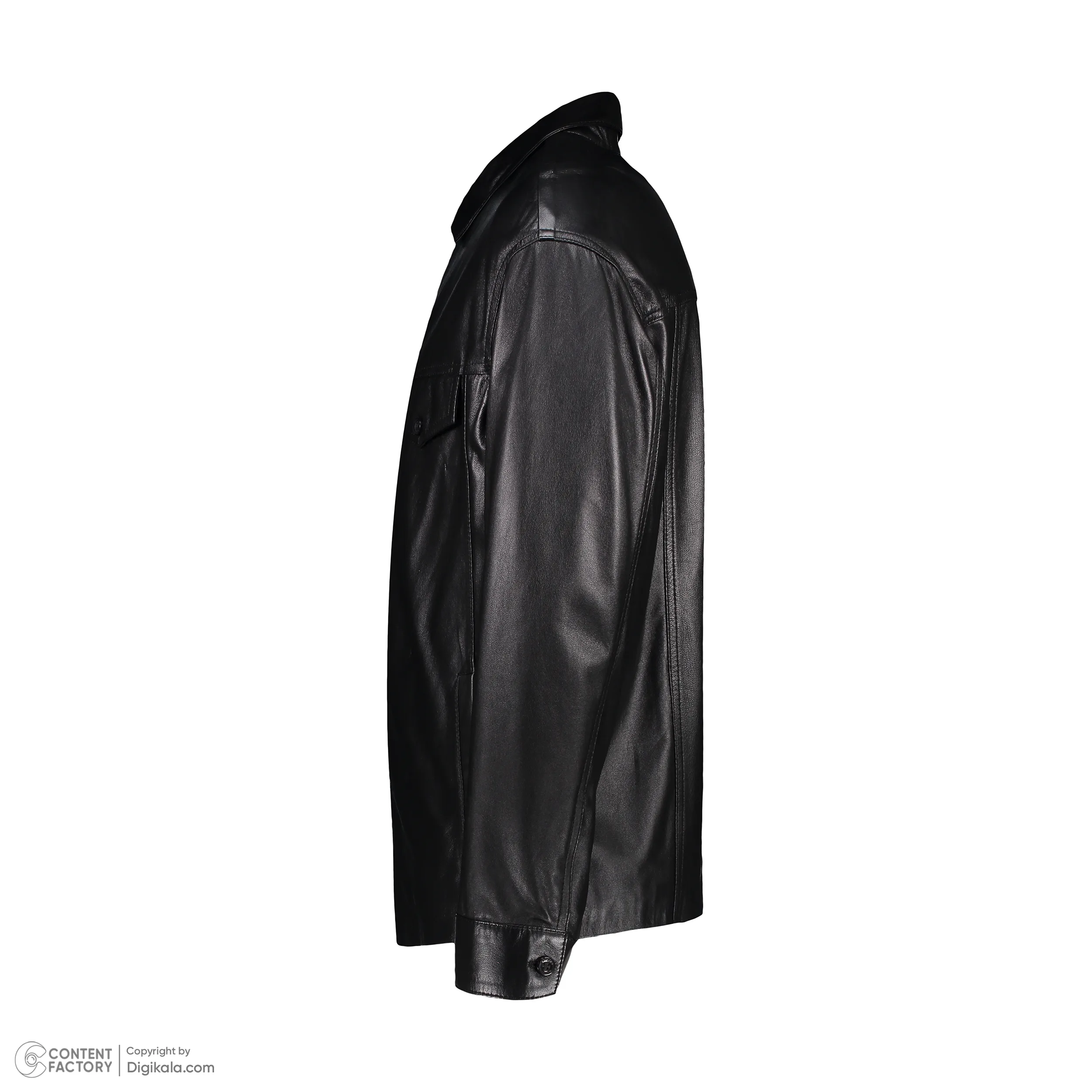 کت چرم مردانه چرم مشهد مدل K0636-001-50